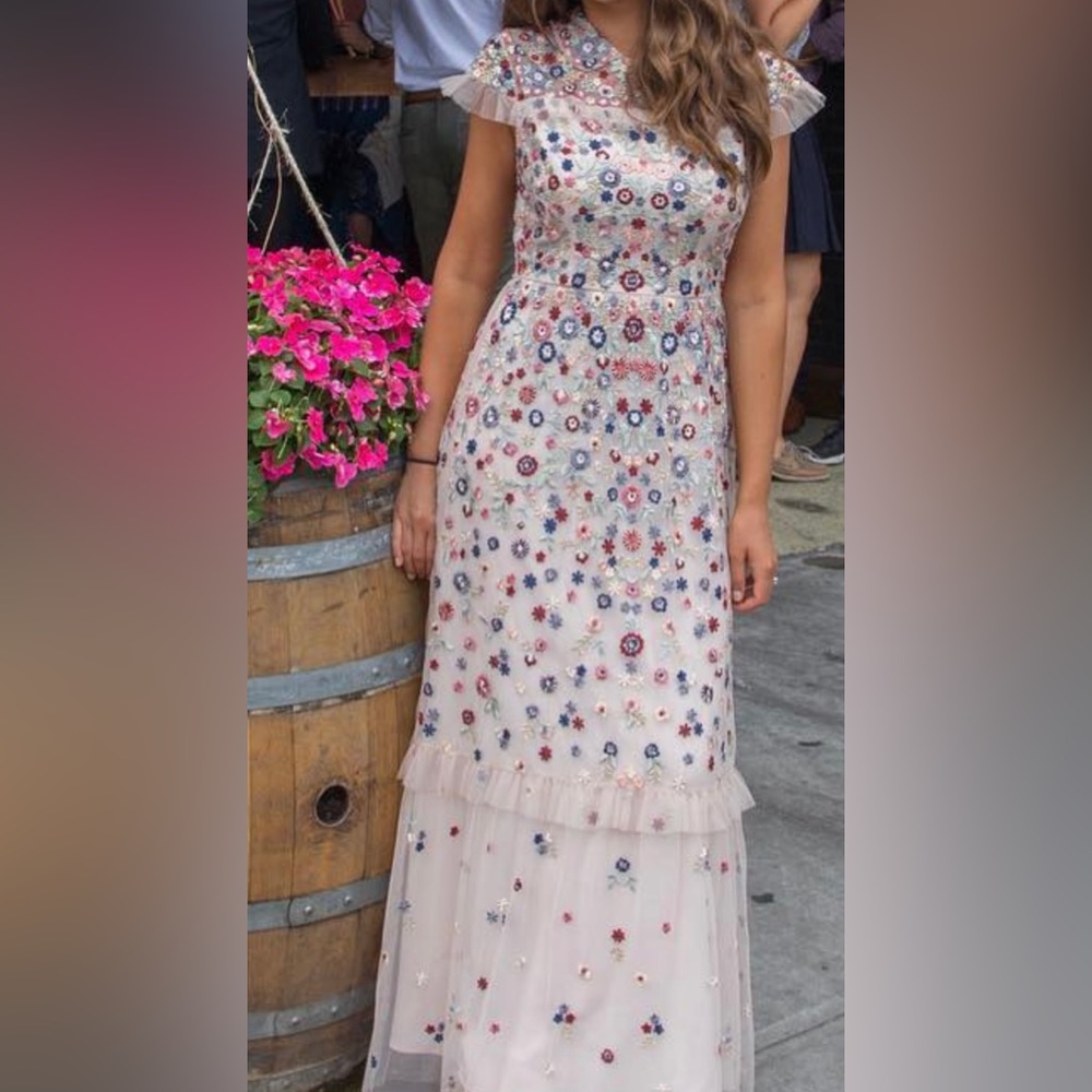 Needle and thread Posy Embroidered Gown